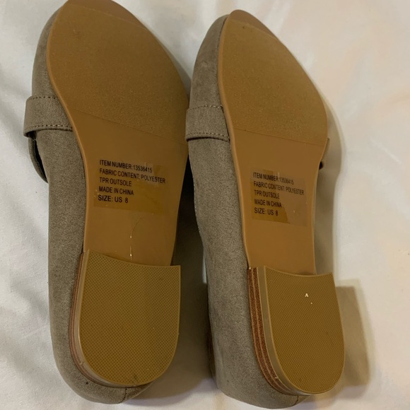 Torrid Taupe Faux Suede Loafers - Picture 4 of 4